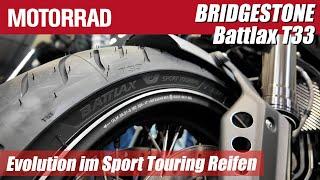 Bridgestone Battlax T33: Neuer Sport Touring Reifen im Detail vorgestellt | Intermot 2024