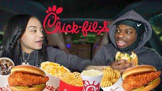 Chick-Fil-A MUKBANG I Told Her I Miss My Ex... *Murda B?*