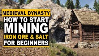 Medieval Dynasty - How to Start Mining for Beginners