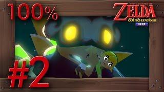 Zelda The Wind Waker HD 100% Walkthrough Part 2 | Pirate Ship & Forsaken Fortress (Wii U Gameplay)