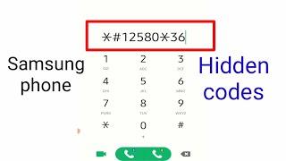 Most Important Secret Codes For Samsung phones!