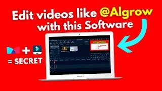  How to Edit Videos like Algrow | Algrow Video Editing Tutorial ( Algrow  Video Editing Software )