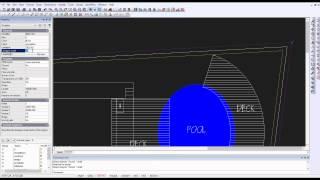 Apply ZigZag linetype to a line in a CAD landscape plan