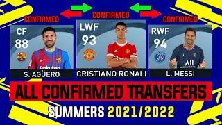 ALL CONFIRMED TRANSFERS SUMMER 2021 - FOOTBALL!  ft. C.Ronaldo, L.Messi, S.Aguero & Sancho etc