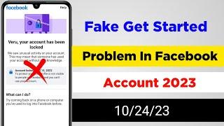 facebook fake get started option your account has been locked facebook get started not showing