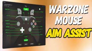 NEW AIM ASSIST ON MOUSE AND KEYBOARD WARZONE - AFTER REWASD PATCH