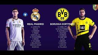 REAL MADRID - BORUSSIA DORTMUND || Finale di Champions League 2024 || PES 2021