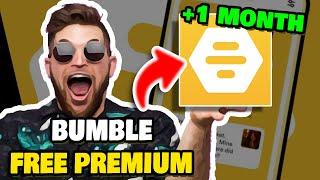 How I got 1 Month FREE Bumble Premium in 2024 | Free Bumble Premium Promo Code! [iOS/Android]