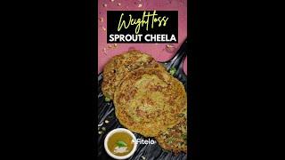 Sprout Cheela Recipe For Weight Loss