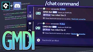 A Discord Bot with GameMaker [#02] • How to create a command