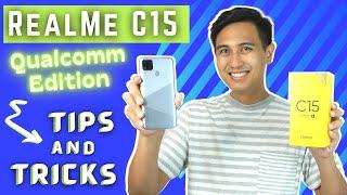 REALME C15 QUALCOMM EDITION: COOL FEATURES, TIPS & TRICKS