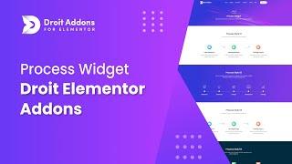 Process Widget | Droit Addons for Elementor