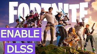 How to Enable DLSS in Fortnite, Trick, Boost fps Fortnite