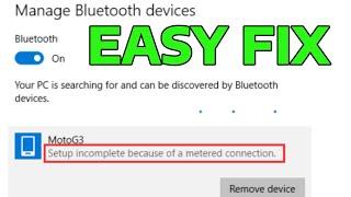 How To Fix Setup Incomplete Because of a Metered Connection Error in Windows 11