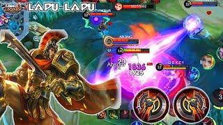 LAPU-LAPU BUILD SEMI TANK NEW SEASON 35 ROAD TO MYTHIC! (GAMEPLAY) - MLBB