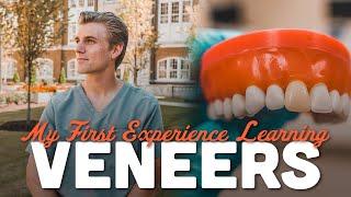 So THAT Is How VENEERS Are Made!! | Dental School Vlog