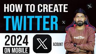 How To Create Twitter X Account on Mobile 2024 in Telugu | How To Create x Account