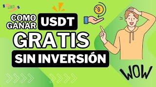  Como Ganar USDT Gratis y Sin Inversión | USDT PICK | ESTRATEGIA | 2024