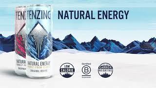 TENZING Natural Energy. The new way to energize yourself.