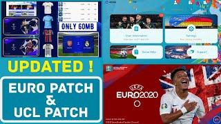 Pes 2020 Mobile Euro & UCL Patch Updated | Full Licensed, Euro 2020 Graphics, UCL Graphics & More