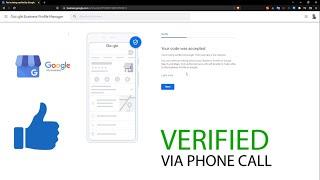 How to Receive Your #GMB Verification Code Via Phone Call   Google My Business Easy Verification