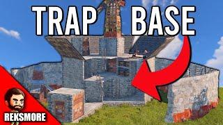 The BEST Trap Base in Rust! (The Raided Compound)