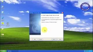 Cable Master - How To Install K Lite Codec XP