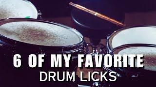 These Are Some of My Favorite Drum Licks