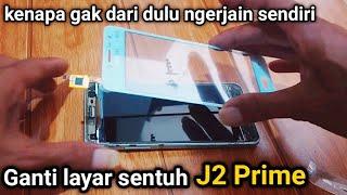 cara ganti layar sentuh samsung j2 prime