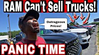 RAM Trucks Not Selling! Buyers Refuse To Buy OVERPRICED RAM Trucks!