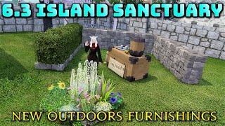 FFXIV: New Island Sanctuary Outdoors Furnishing Items - 6.3