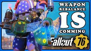 Fallout 76 PTS: More Weapon Rebalancing, Good or Bad News?