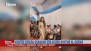 Viral! Kontes Waria Berkedok Khatam Al-Qur’an di Polewali Mandar #iNewsMalam 02/12