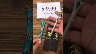 Zelda Mystery Box 9.99 Unboxing Weapon Display #games #display #collection #zelda #tearsofthekingdom