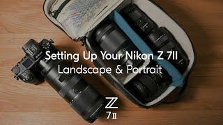 Nikon School tips: How to set up the Nikon Z 7II | Testing for Landscape & Portrait photography