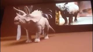 Jurassic World 2015 Triceratops vfx testing