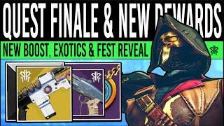 Destiny 2: QUEST FINALE & EVERVERSE UPDATE! Festival Reveal, Challenges, Weapons, Exotics (11th Oct)