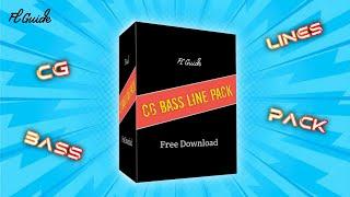 Cg Bass Line Pack || Free Download || FL Guide || 2023