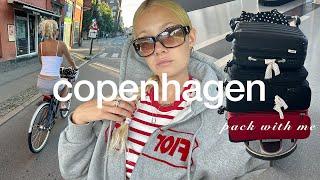 pack with me for euro summer | moving to copenhagen