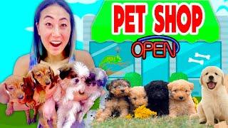 I Opened a FREE PET STORE!!