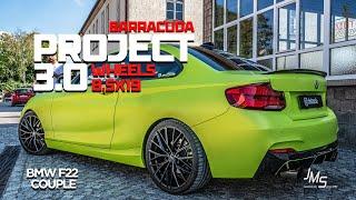 BMW F22 2-er Coupe mit Barracuda Project 3.0 Racing Wheels , @FOXexhaustSYSTEMS von Svenja