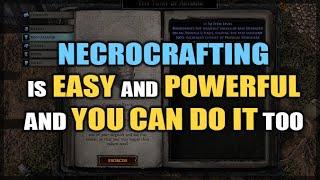 PATH of EXILE: Necropolis is Actually the EASIEST Gear Crafting in the Game - DIY GUIDE