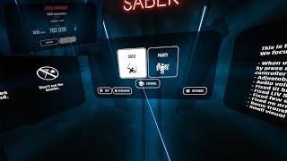 BEAT SABER all levels easy, normal, hard and expert, plus extra custom levels.