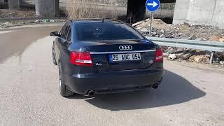 Audi A6 3.2 FSİ Quattro exhaust sound