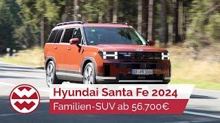 Hyundai Santa Fe 2024: So gut ist der neue Familien-SUV - World in Motion| Welt der Wunder