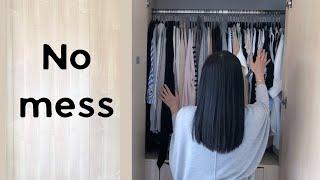 No Mess, No Stress| Build a Clutter Free Wardrobe |build realistic closet luxury minimalist wardrobe