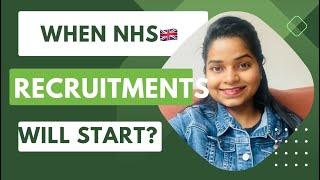 Update about  UK NHS NURSE Job recruitment  #nursejobs #uk #uknurse #nhs