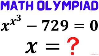 Solve in one Minute | Learn how to solve exponential equation quickly | Math Olympiad Training