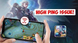 How to Fix Mobile Legends High Ping Issues on iPhone | MLBB High Ping Problem