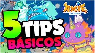 LOS 5 TIPS QUE DEBES SABER EN AXIE INFINITY